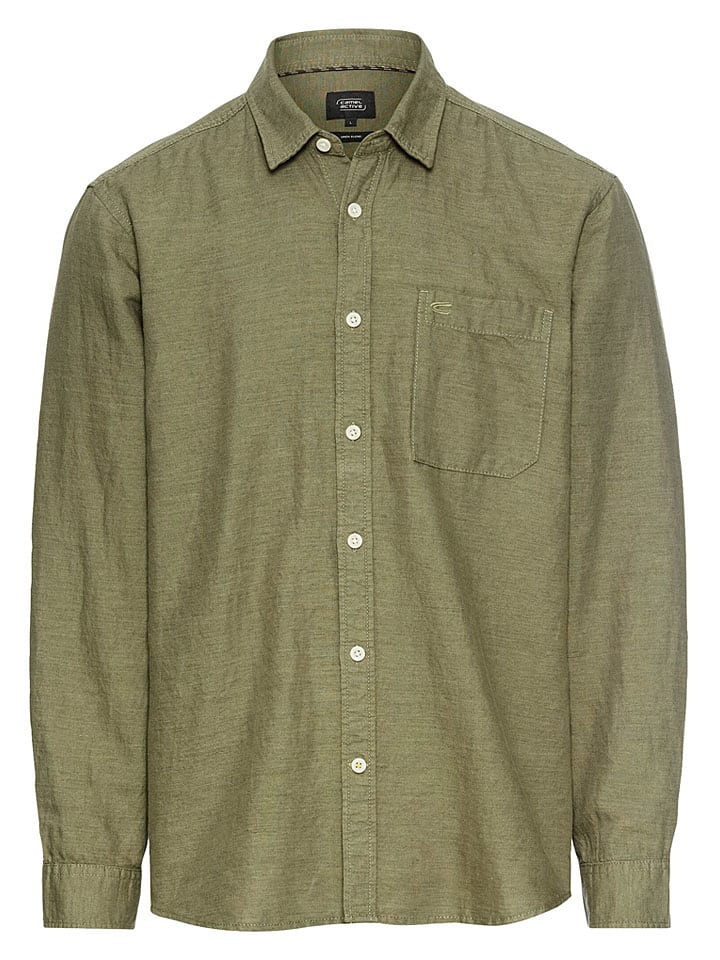 Hemd - Regular fit - in Khaki