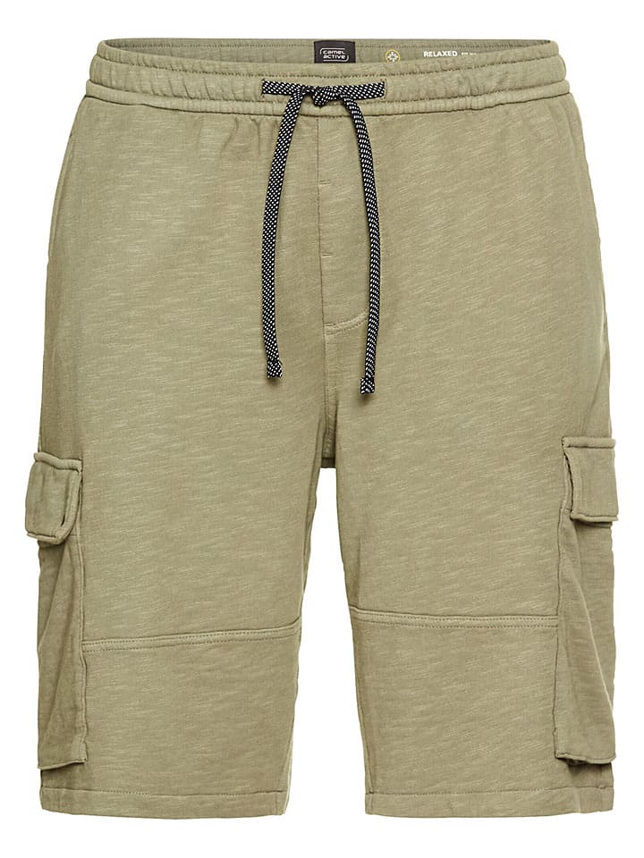 Bojówki - Relaxed fit - w kolorze khaki