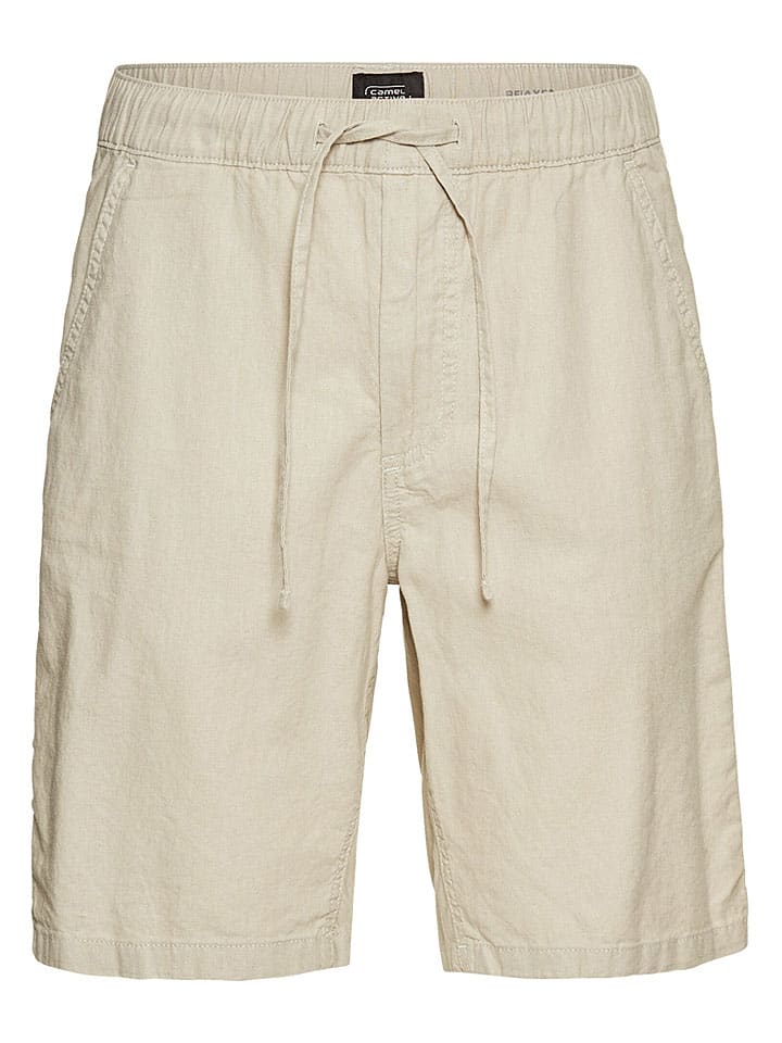 Szorty chino - Relaxed fit - w kolorze beżowym