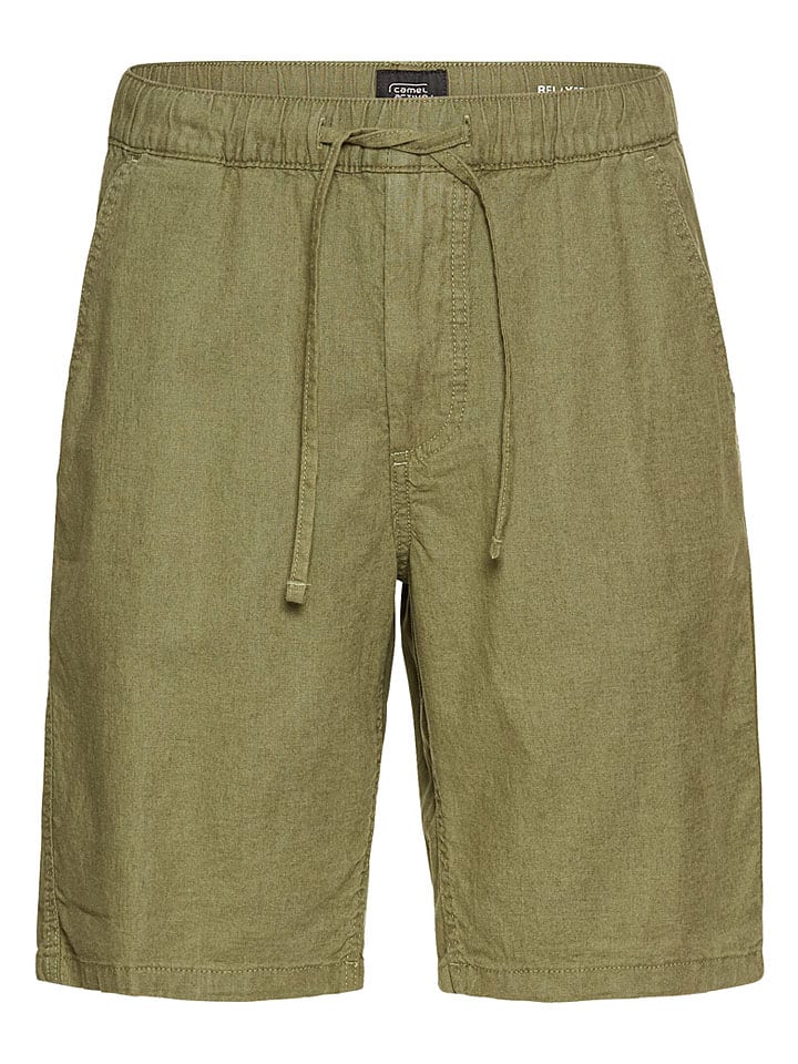 Szorty chino - Relaxed fit - w kolorze khaki