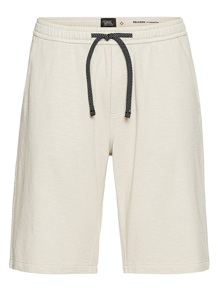 Shorts - Relaxed fit - in Beige