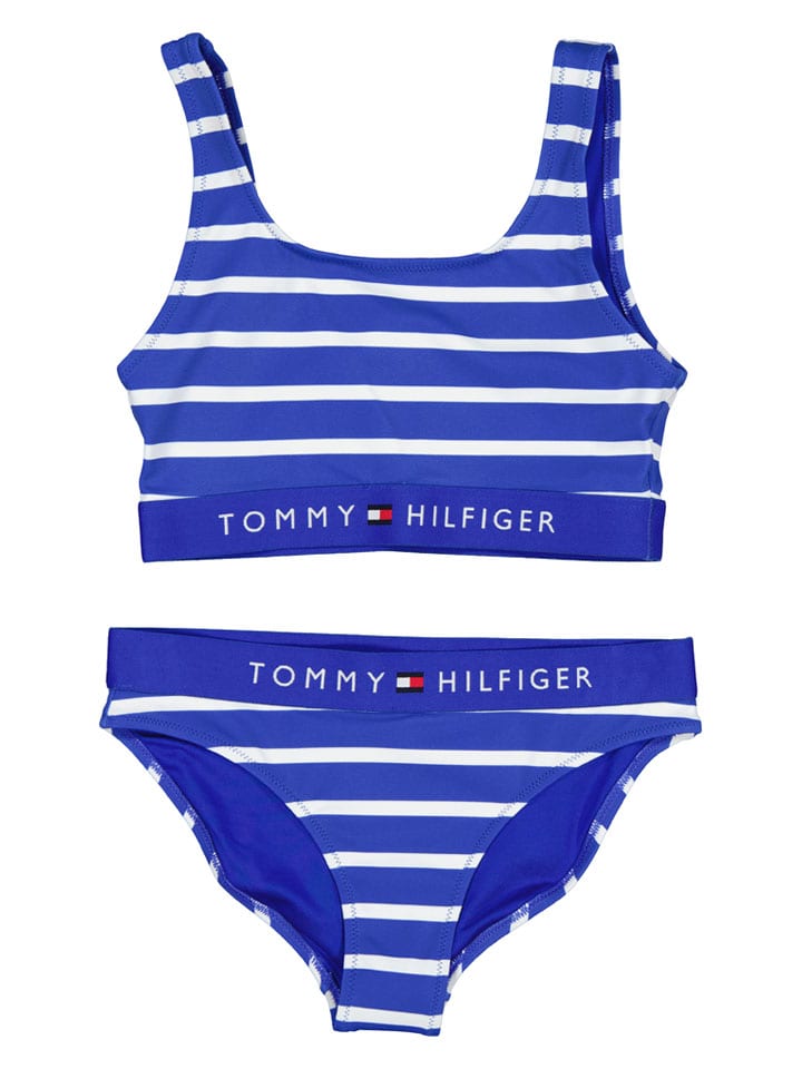 Bikini "Blue Orbit" w kolorze niebiesko-białym