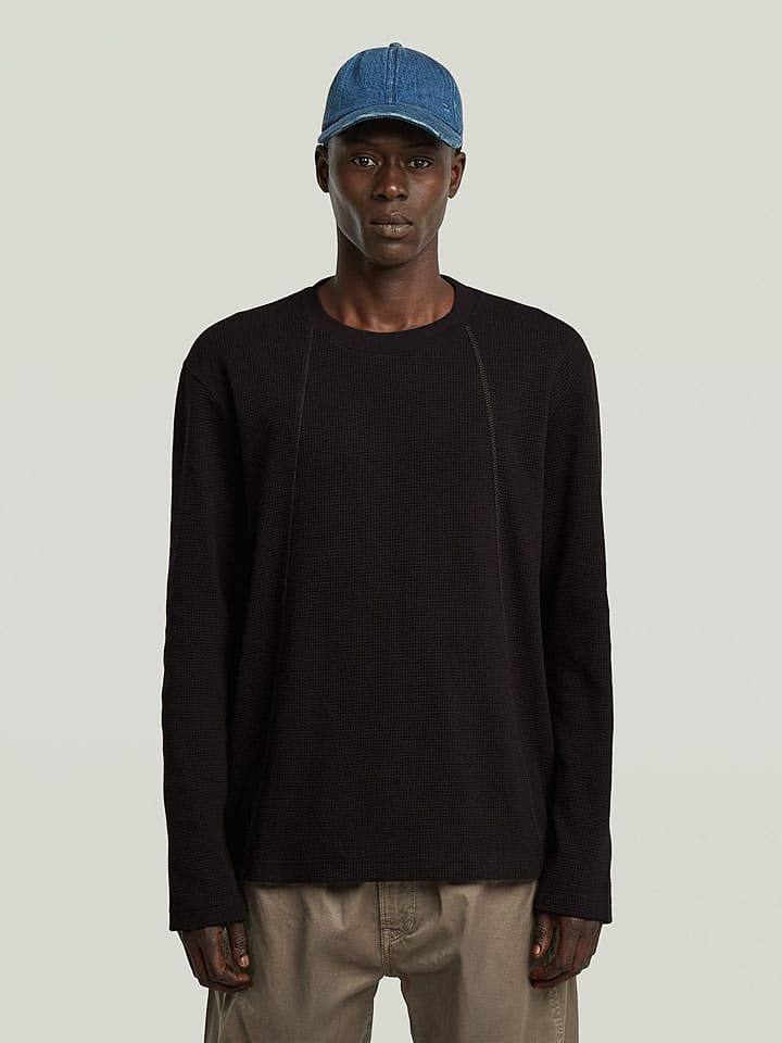Longsleeve in Schwarz