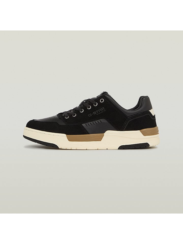Sneakersy w kolorze czarno-kremowym