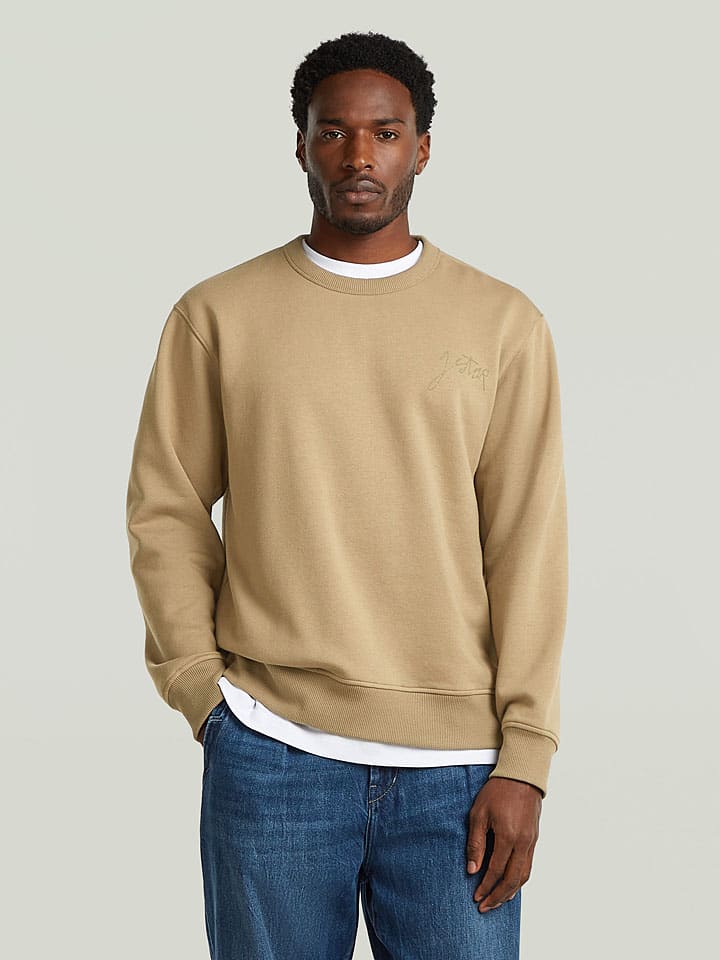 Sweatshirt beige