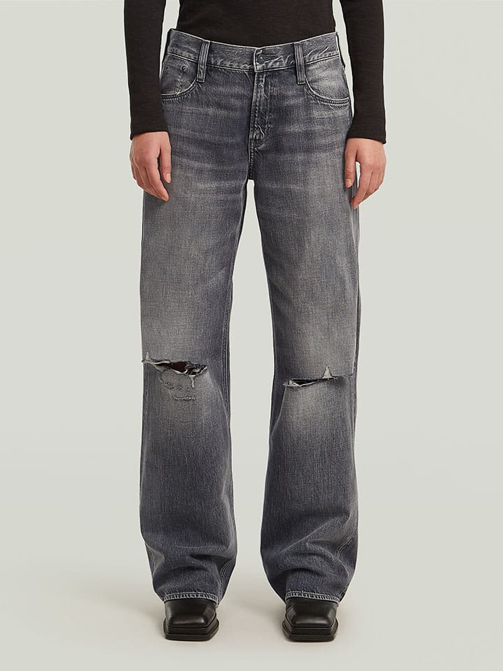 Jeans - Loose fit - in Grau