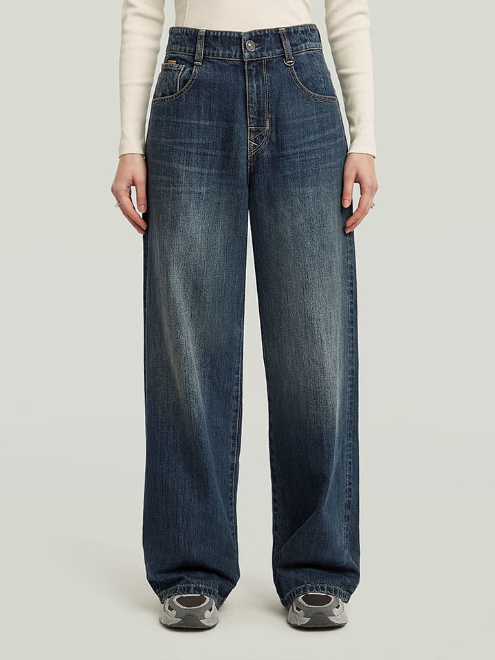 Jeans - Loose fit - in Dunkelblau