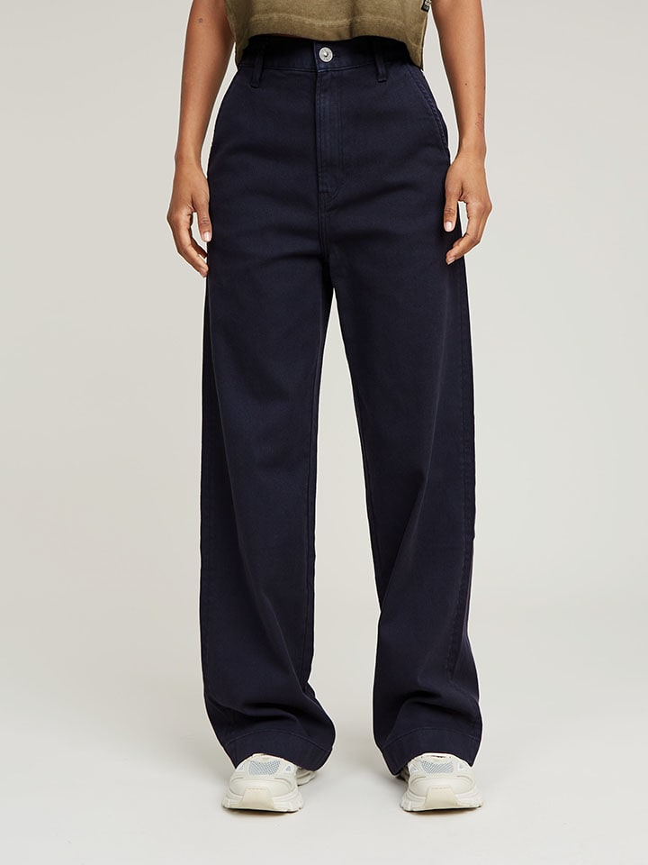 Jeans - Loose fit - in Dunkelblau