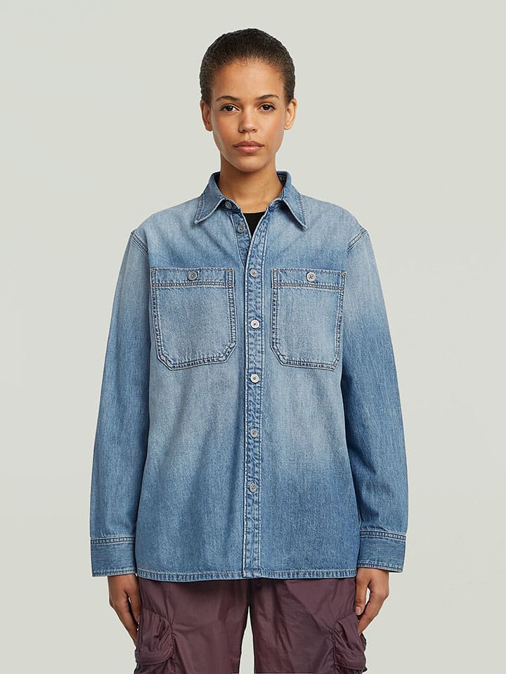 Jeanshemd - Regular fit - in Blau