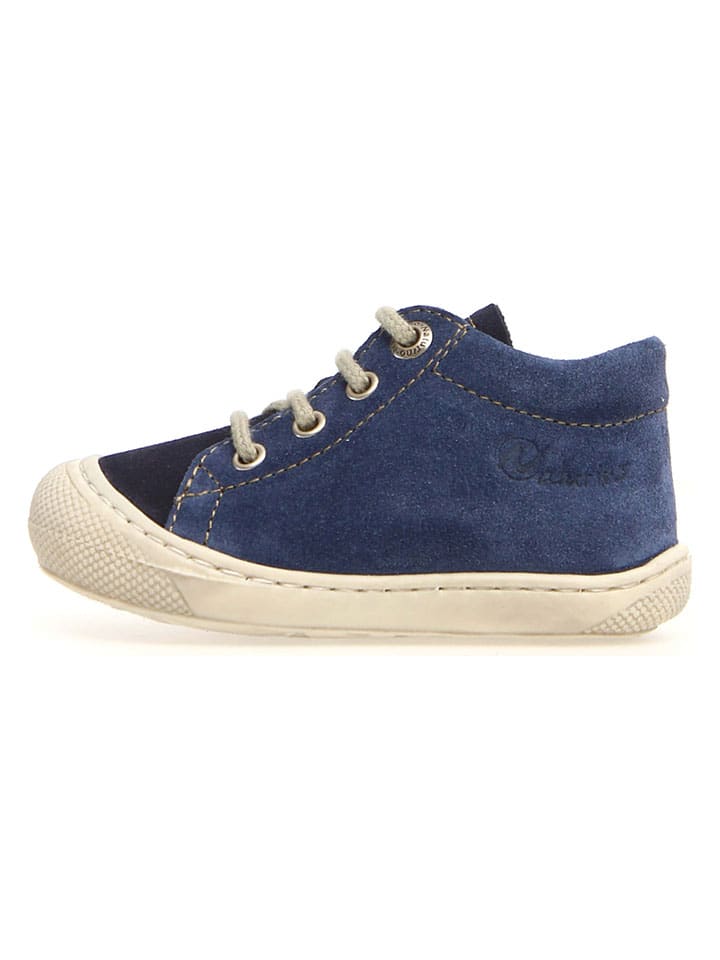 Leder-Lauflernschuhe "Cocoon" in Blau