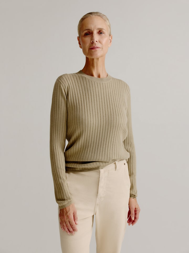 Trui "Lili" taupe