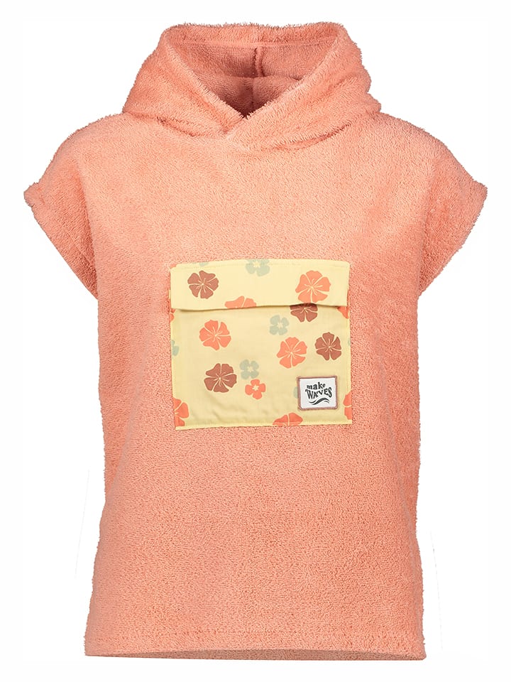 Badeponcho "Terry" in Orange