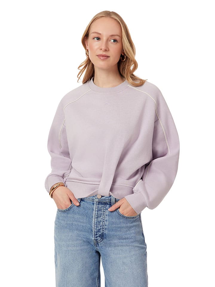 Sweatshirt in Flieder