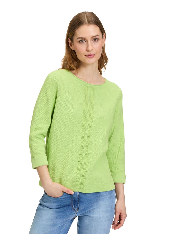 Pullover in Hellgrün