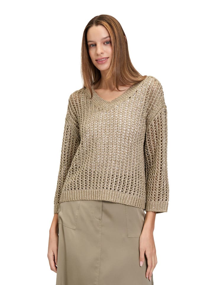 Pullover in Hellbraun