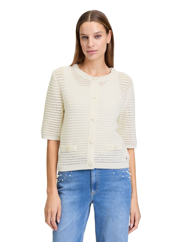 Cardigan in Creme
