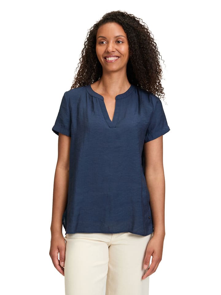 Blouse donkerblauw