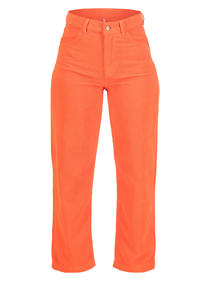 Cordhose in Orange