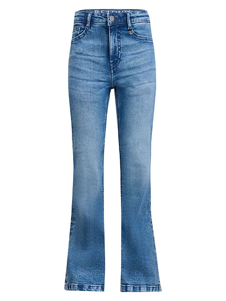 Dżinsy "Sidi" - Flare fit - w kolorze niebieskim