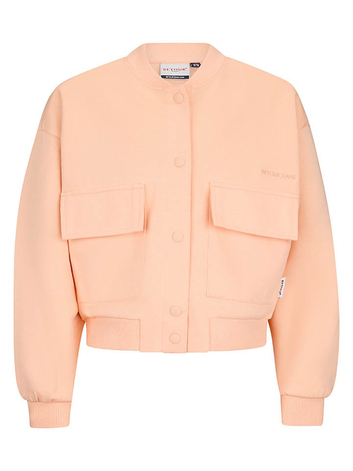 Sweatjacke "Toulouse" in Orange