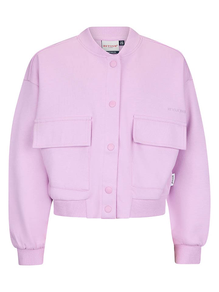 Bluza "Toulouse" w kolorze fioletowym