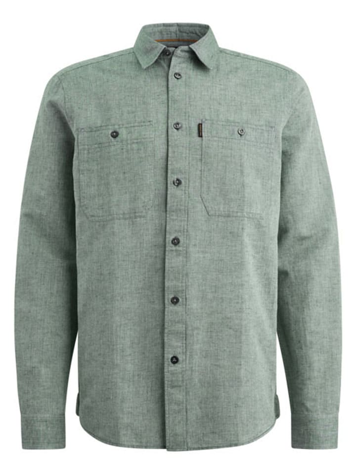 Blouse - regular fit - groen