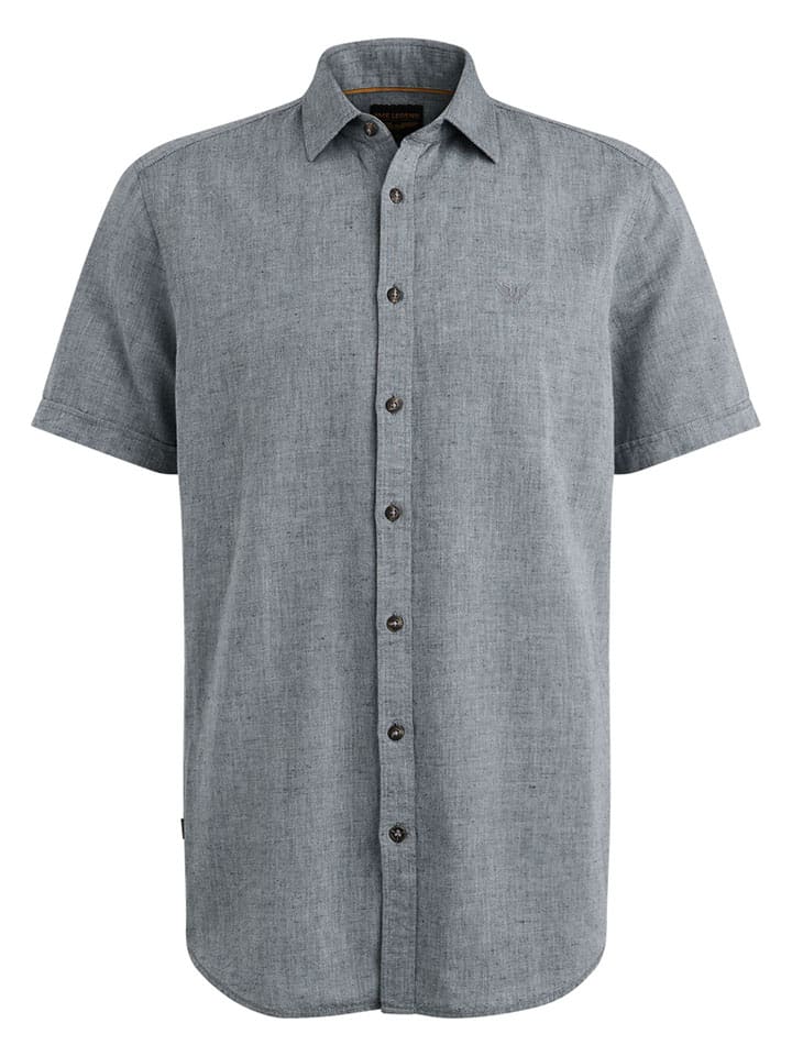 Blouse - regular fit - grijs