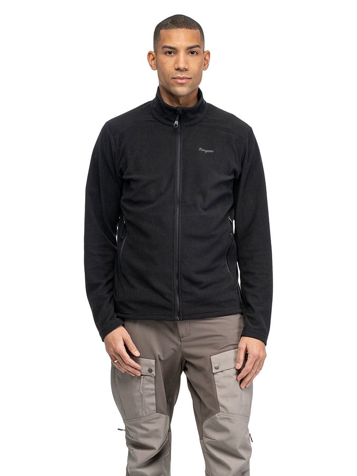 Fleece vest "Finnsnes" zwart