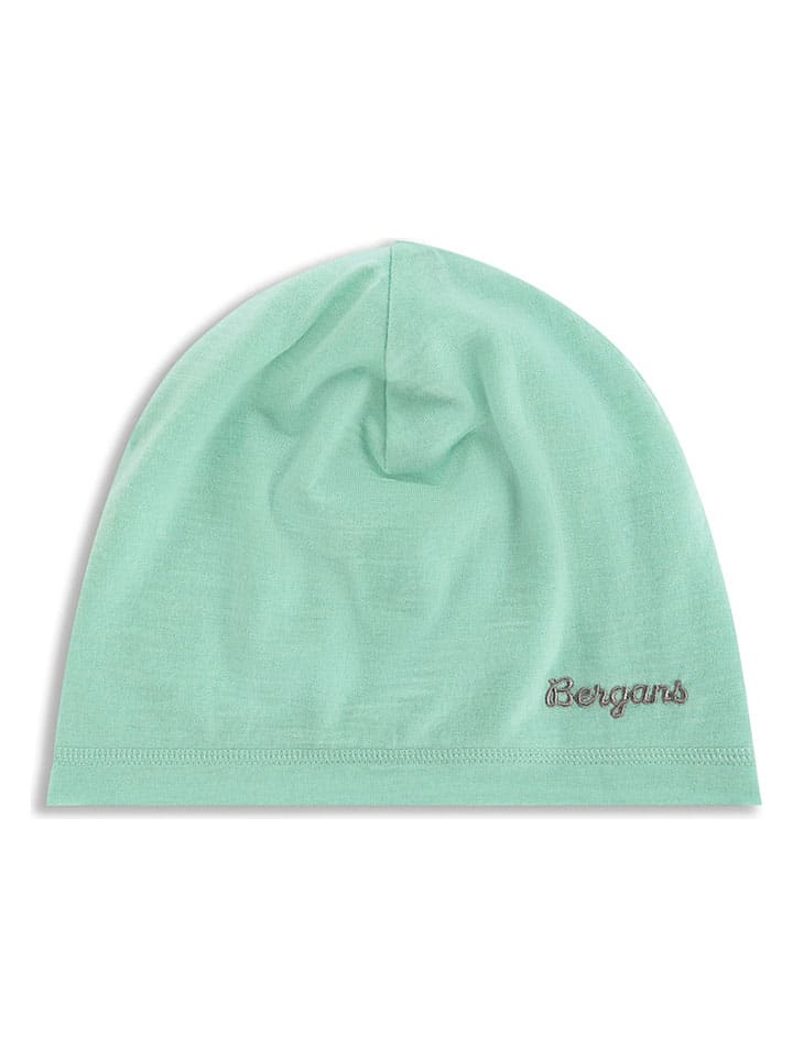 Czapka beanie w kolorze miętowym