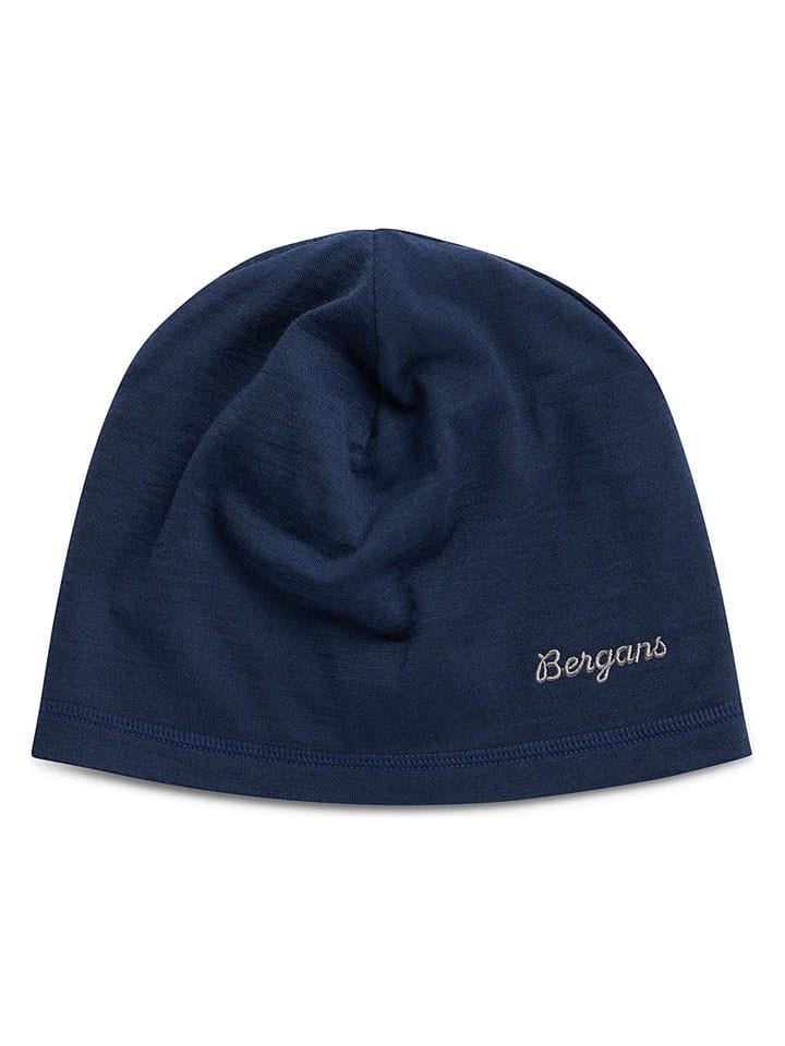 Czapka beanie w kolorze granatowym