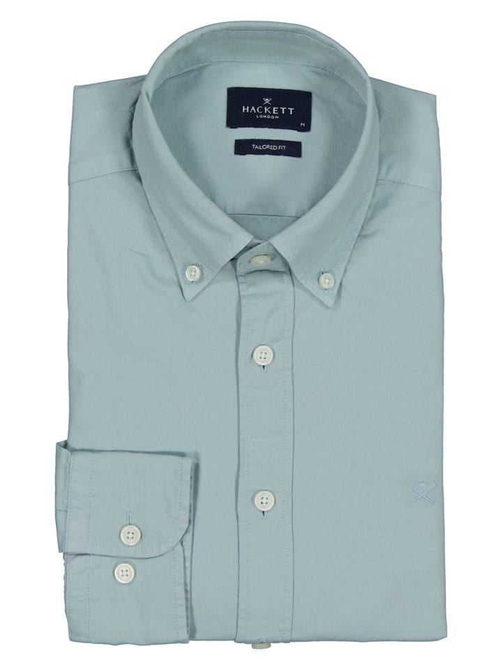 Koszula - Tailored fit - w kolorze miętowym