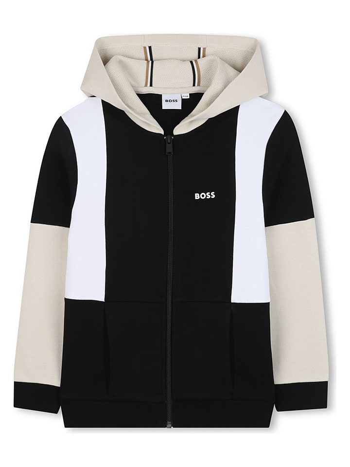 Sweatjacke in Schwarz