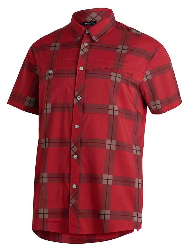 Functionele blouse "Kasen" - regular fit - rood