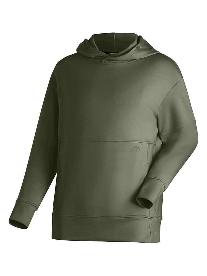Fuctionele hoodie "Seebuck" kaki