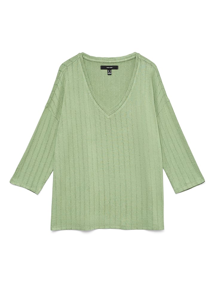 Sweter w kolorze zielonym
