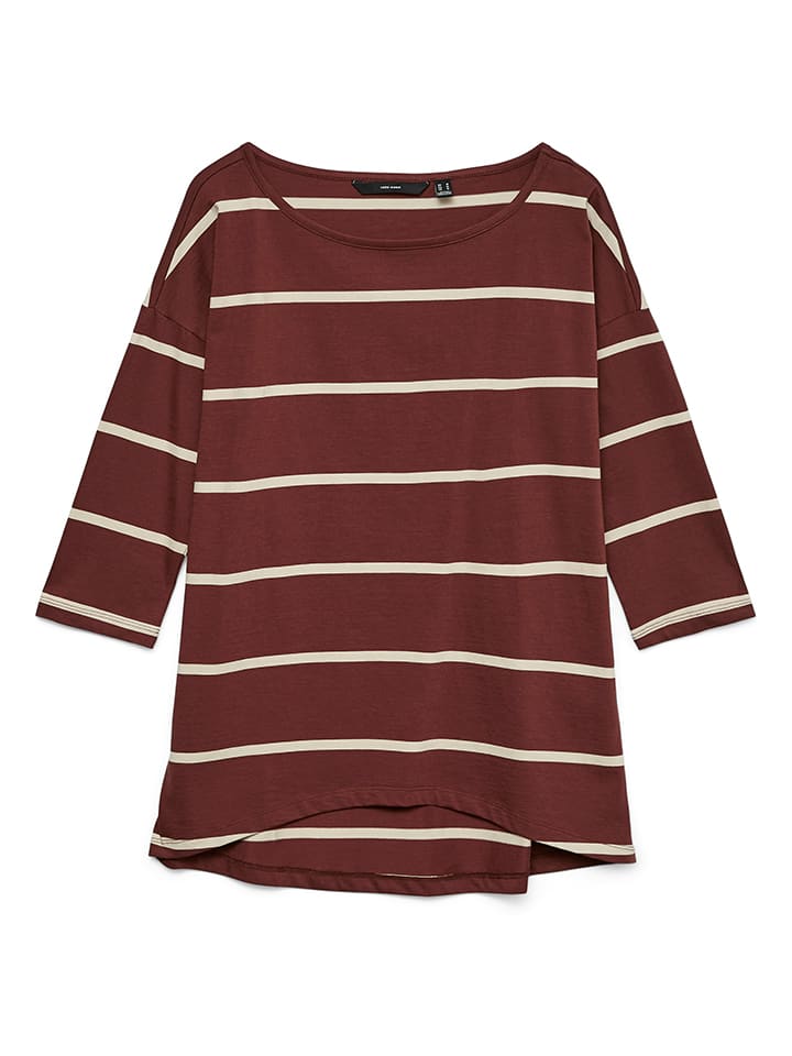 Bluse in Braun