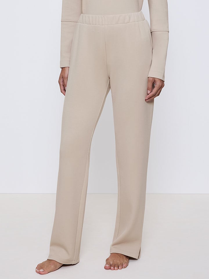 Pyjama-Hose in Beige