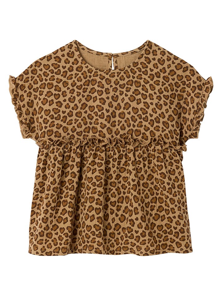 Bluse in Braun