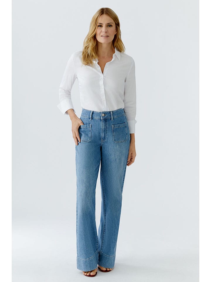 Spijkerbroek - comfort fit - blauw