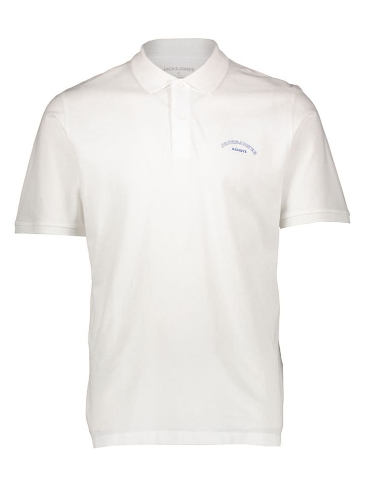 Koszulka polo "College" w kolorze białym