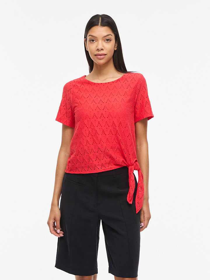 Bluse "Viamalina" in Rot