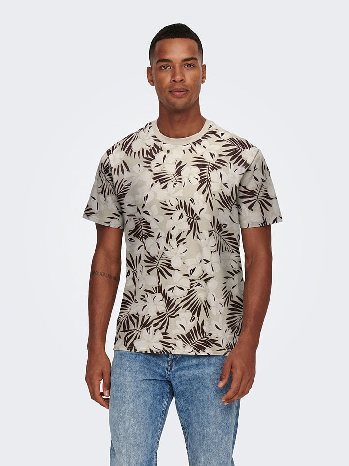 Shirt "Onsperry" in Beige