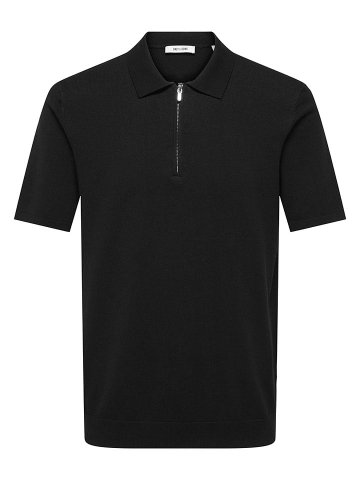 Koszulka polo "Onswyler" w kolorze czarnym