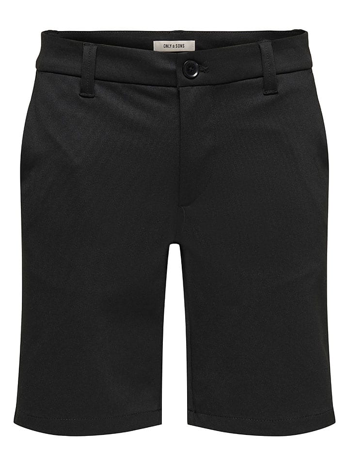 Szorty chino "Onsthor" w kolorze czarnym