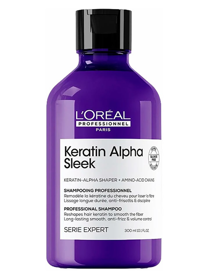Shampoo "Keratin Apha Sleek", 300 ml