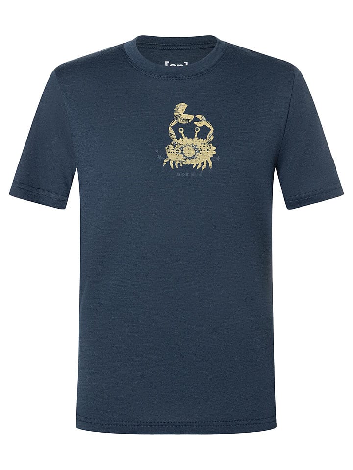 Trainingsshirt "Crab" in Dunkelblau