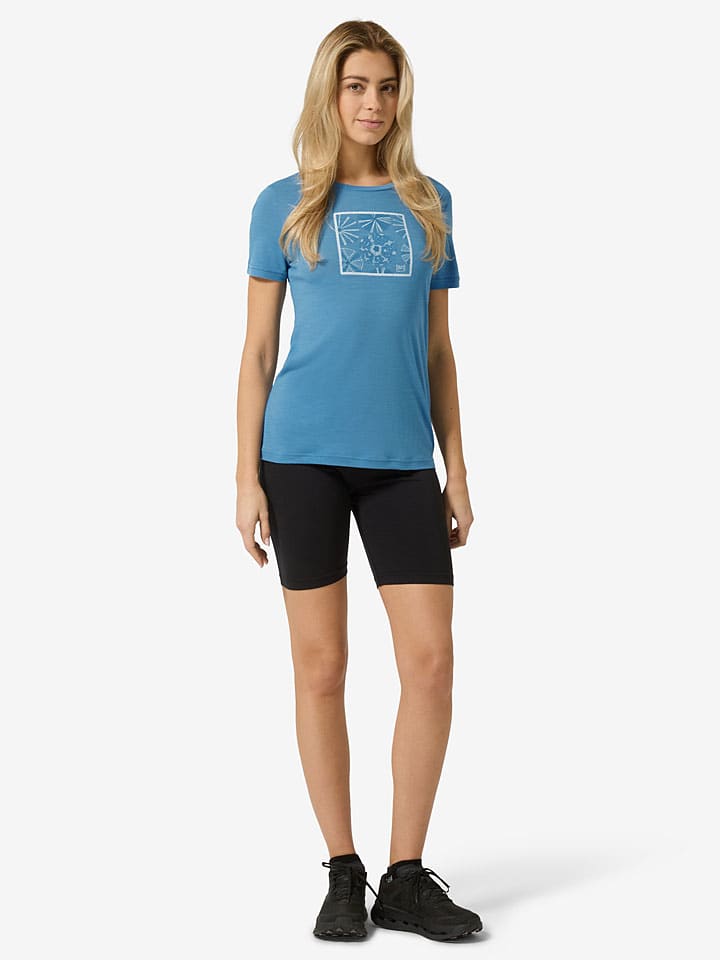 Trainingsshirt "Sea Urchin" in Blau