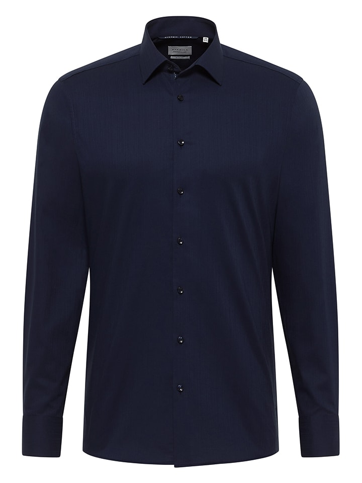 Koszula - Slim fit - w kolorze granatowym