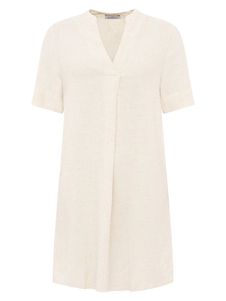 Kleid in Creme