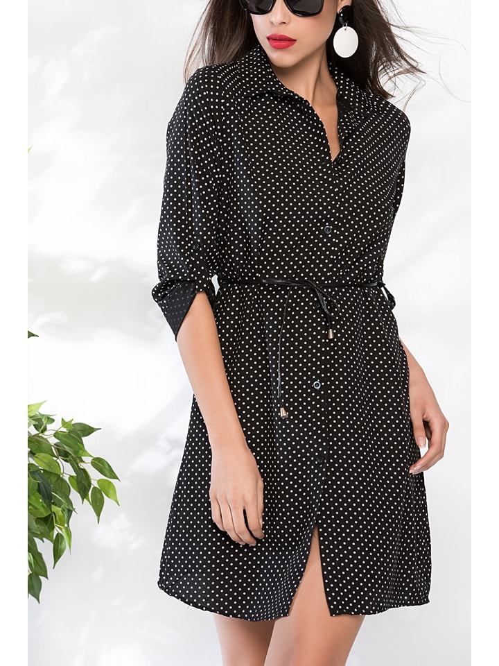 Kleid in Schwarz